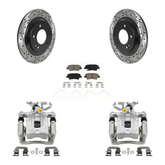 Transit Auto KCD-100456C Disc Brake Kit for 2017-2019 Kia Niro, Hyundai Ioniq - Rear product image