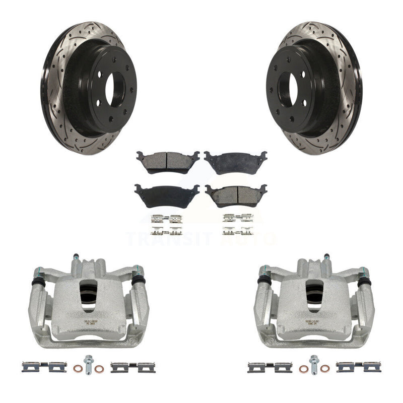 Transit Auto KCD-100456P Disc Brake Kit for 2012-2014 Ford F-150 - Rear product image