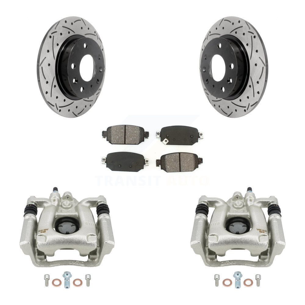 Transit Auto KCD-100456S Disc Brake Kit for 2017-2018 Mazda 3, Mazda 3 Sport - Rear product image