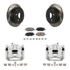 Transit Auto KCD-100457C Disc Brake Kit for 2007-2018 Jeep Wrangler JK, Jeep Wrangler - Rear product image
