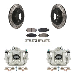 Transit Auto KCD-100457T Disc Brake Kit for 2011-2015 Cadillac ELR, Chevrolet Cruze, Chevrolet Orlando & more - Rear product image