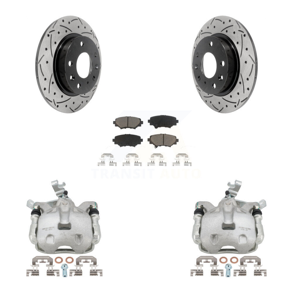 Transit Auto KCD-100458C Disc Brake Kit for 2014-2016 Mazda 3, Mazda 3 Sport - Rear product image