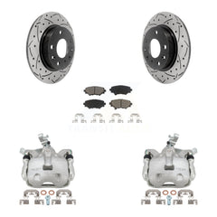 Transit Auto KCD-100458C Disc Brake Kit for 2014-2016 Mazda 3, Mazda 3 Sport - Rear product image