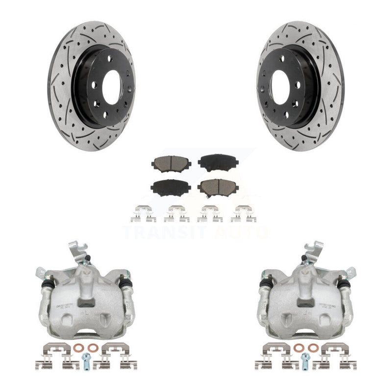 Transit Auto KCD-100458C Disc Brake Kit for 2014-2016 Mazda 3, Mazda 3 Sport - Rear product image