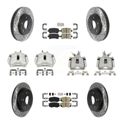 Transit Auto KCD-100458N Disc Brake Kit for 2014-2016 Chevrolet Malibu Limited, Chevrolet Malibu - Front and Rear product image