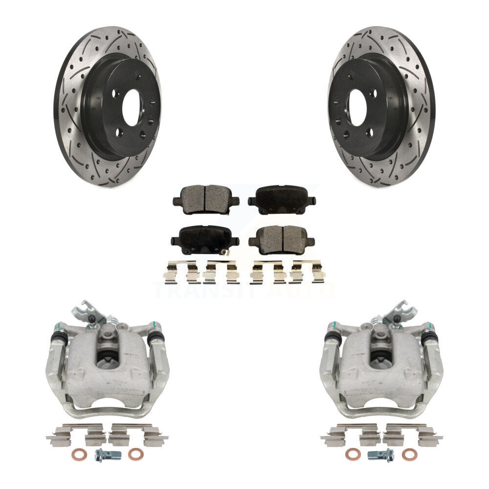 Transit Auto KCD-100458T Disc Brake Kit for 2016 Chevrolet Cruze - Rear product image