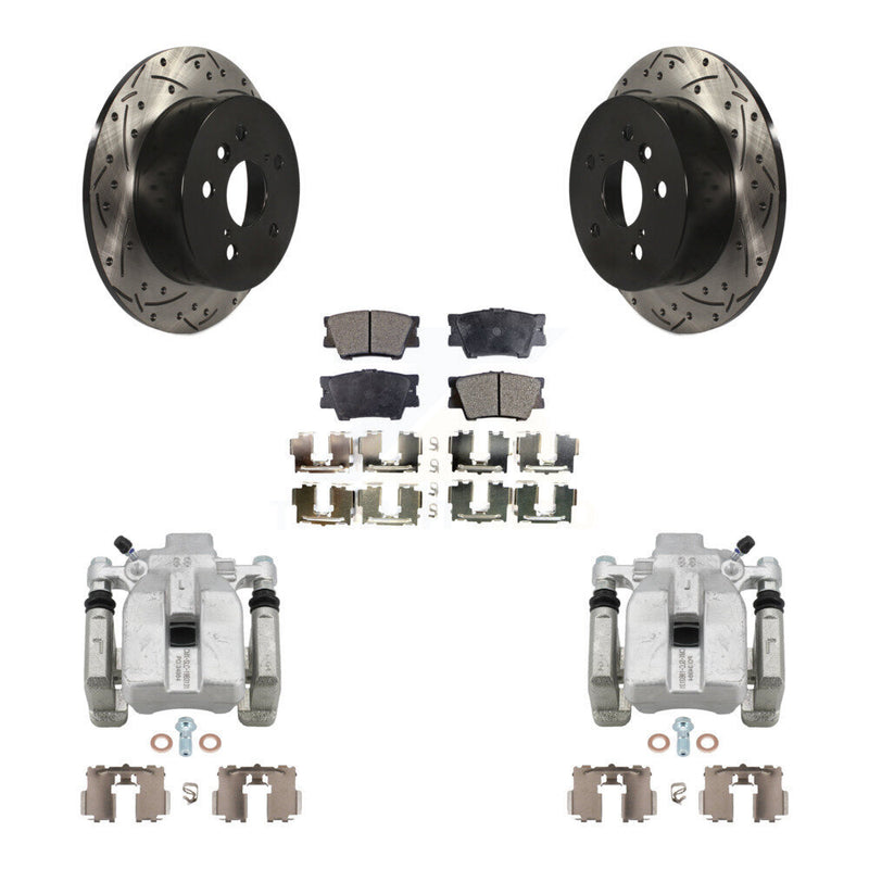 Transit Auto KCD-100459P Disc Brake Kit for 2007-2012 Lexus ES350, Toyota Camry, Toyota Avalon - Rear product image