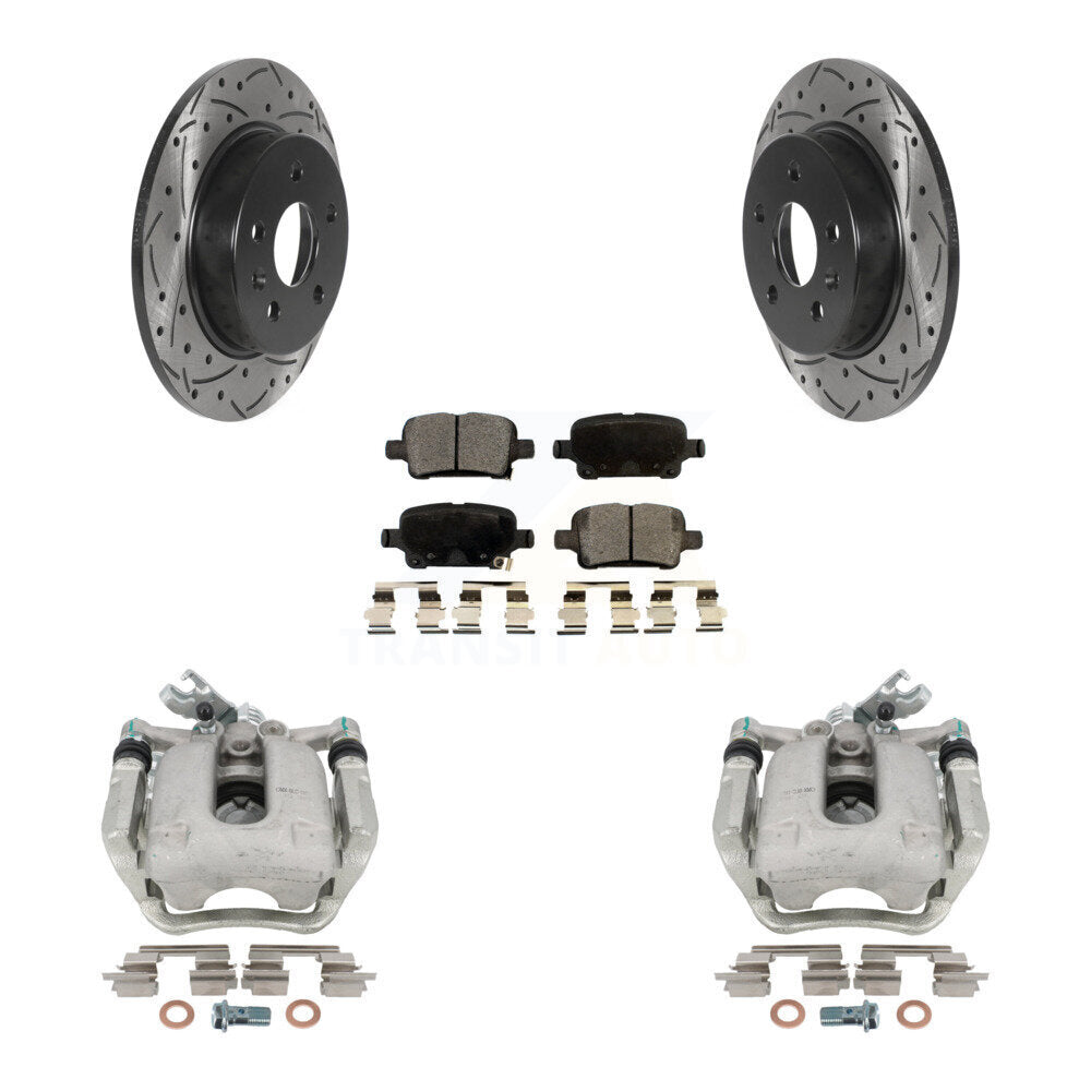 Transit Auto KCD-100459T Disc Brake Kit for 2016-2019 Chevrolet Cruze - Rear product image