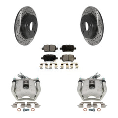 Transit Auto KCD-100459T Disc Brake Kit for 2016-2019 Chevrolet Cruze - Rear product image
