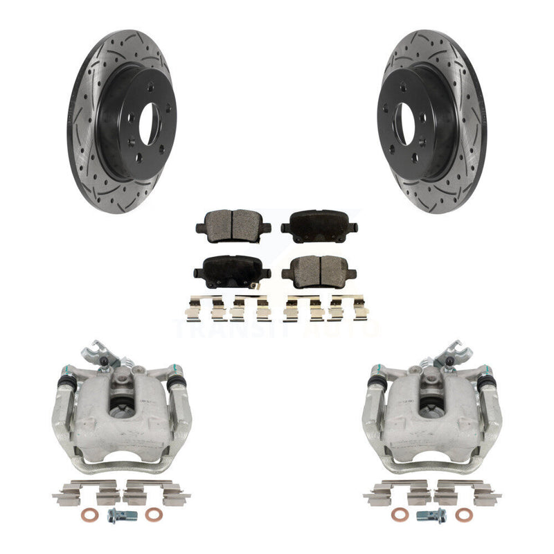 Transit Auto KCD-100459T Disc Brake Kit for 2016-2019 Chevrolet Cruze - Rear product image