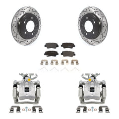 Transit Auto KCD-100460P Disc Brake Kit for 2017-2022 Kia Niro, Hyundai Elantra, Hyundai Ioniq - Rear product image