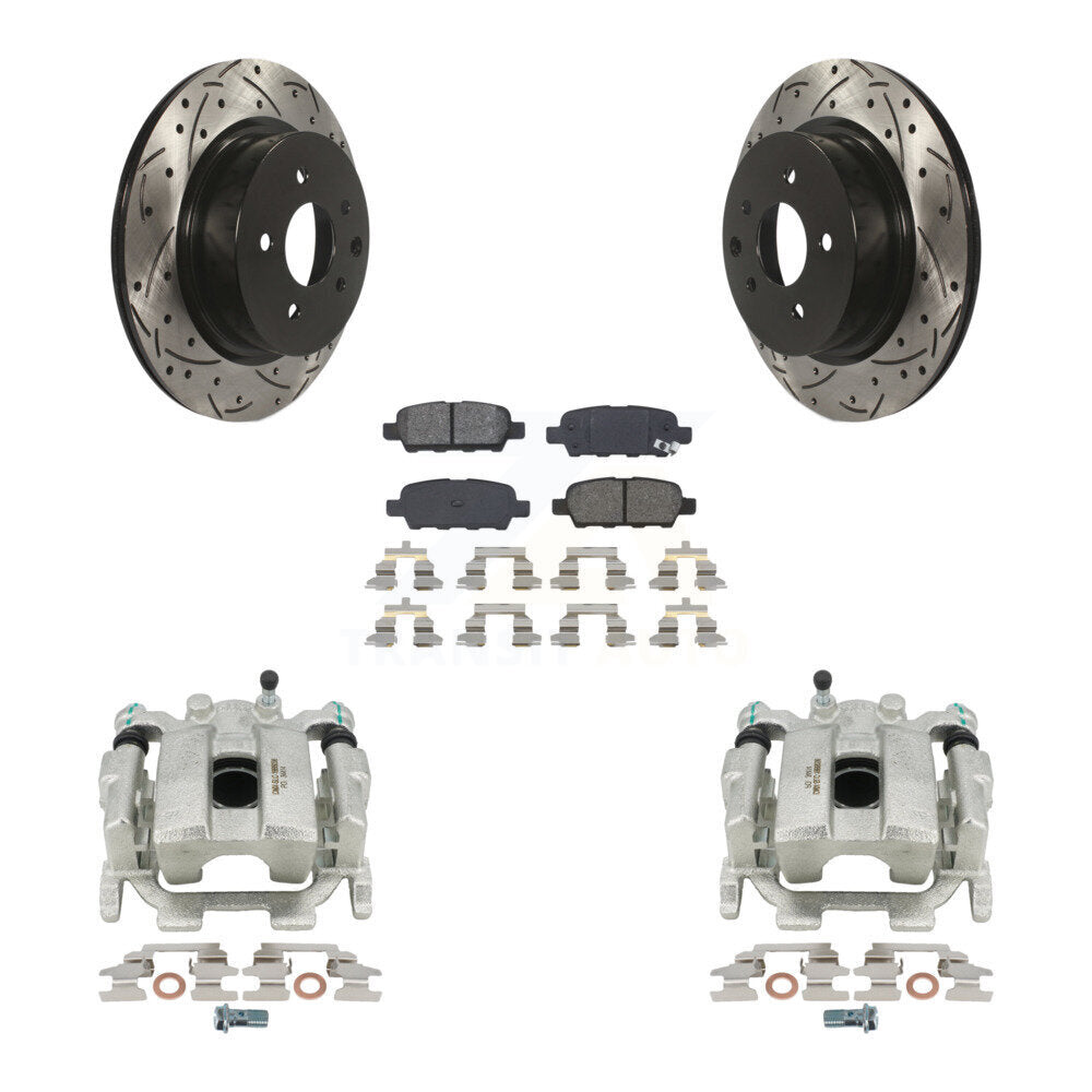 Transit Auto KCD-100460S Disc Brake Kit for 2009-2020 INFINITI Q40, INFINITI QX50, INFINITI EX37 & more - Rear product image