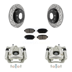 Transit Auto KCD-100461C Disc Brake Kit for 2017-2018 Mazda 3, Mazda 3 Sport - Rear product image