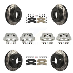 Transit Auto KCD-100462N Disc Brake Kit for 2011-2019 Chevrolet Suburban 3500 HD, Chevrolet Silverado 2500 HD, Chevrolet Silverado 3500 HD & more - Front and Rear product image