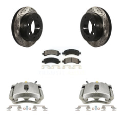 Transit Auto KCD-100463S Disc Brake Kit for 2005-2020 GMC Savana 2500, Chevrolet Express 2500, Chevrolet Express 3500 & more - Rear product image