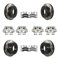 Transit Auto KCD-100464N Disc Brake Kit for 2011-2019 Chevrolet Suburban 3500 HD, Chevrolet Silverado 2500 HD, Chevrolet Silverado 3500 HD & more - Front and Rear product image