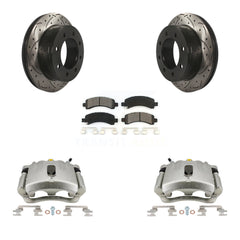 Transit Auto KCD-100464S Disc Brake Kit for 2003-2018 Chevrolet Express 2500, GMC Savana 2500, Chevrolet Express 3500 & more - Rear product image