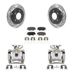 Transit Auto KCD-100464T Disc Brake Kit for 2017-2022 Kia Niro, Hyundai Elantra, Hyundai Ioniq - Rear product image