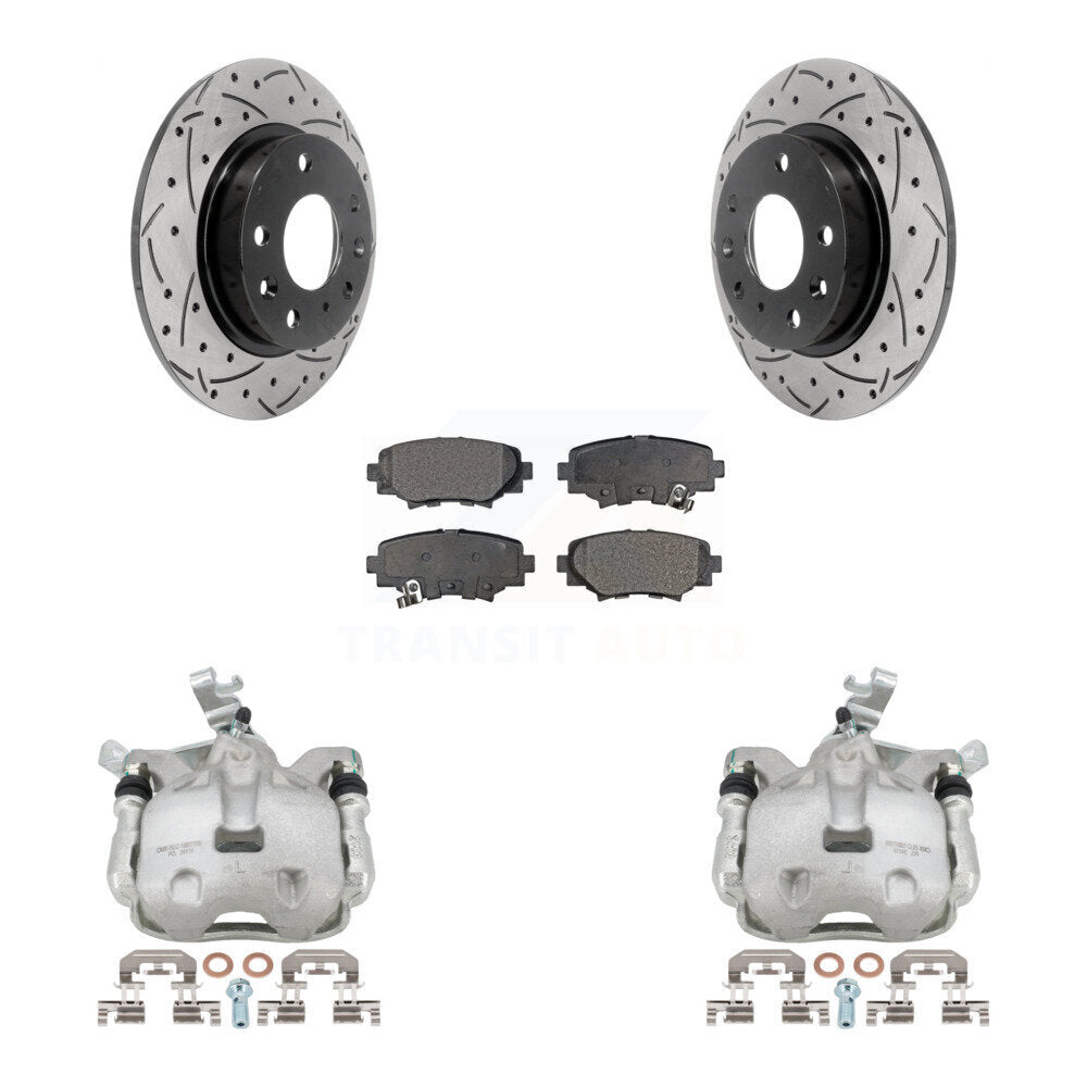 Transit Auto KCD-100465P Disc Brake Kit for 2014-2016 Mazda 3, Mazda 3 Sport - Rear product image