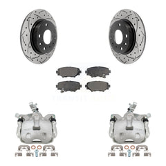 Transit Auto KCD-100465P Disc Brake Kit for 2014-2016 Mazda 3, Mazda 3 Sport - Rear product image