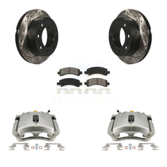 Transit Auto KCD-100465S Disc Brake Kit for 2007-2014 Chevrolet Express 3500, GMC Savana 3500, Chevrolet Express 2500 & more - Rear product image