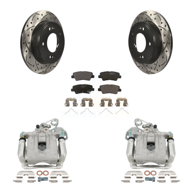 Transit Auto KCD-100465T Disc Brake Kit for 2017-2020 Hyundai Elantra - Rear product image