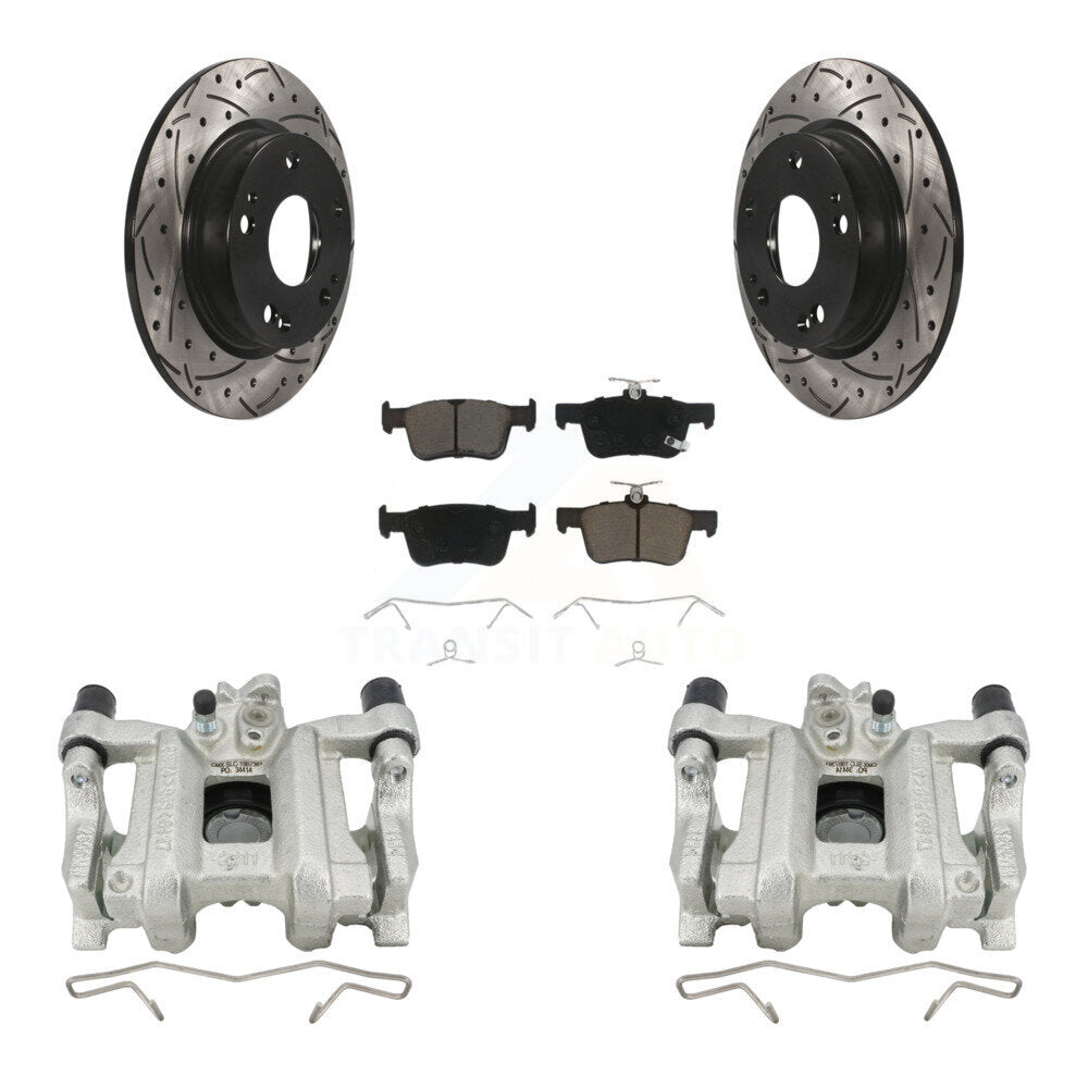 Transit Auto KCD-100466C Disc Brake Kit for 2016-2021 Honda Civic - Rear product image