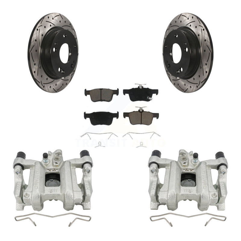 Transit Auto KCD-100466C Disc Brake Kit for 2016-2021 Honda Civic - Rear product image