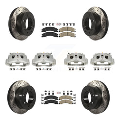 Transit Auto KCD-100466N Disc Brake Kit for 2011-2019 Chevrolet Suburban 3500 HD, Chevrolet Silverado 2500 HD, Chevrolet Silverado 3500 HD & more - Front and Rear product image