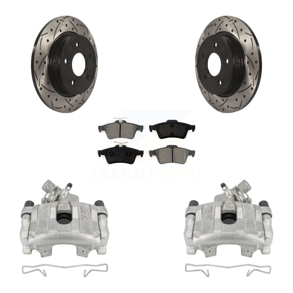 Transit Auto KCD-100466S Disc Brake Kit for 2012-2018 Ford Focus - Rear product image
