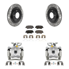 Transit Auto KCD-100466T Disc Brake Kit for 2017-2019 Kia Niro, Hyundai Ioniq - Rear product image