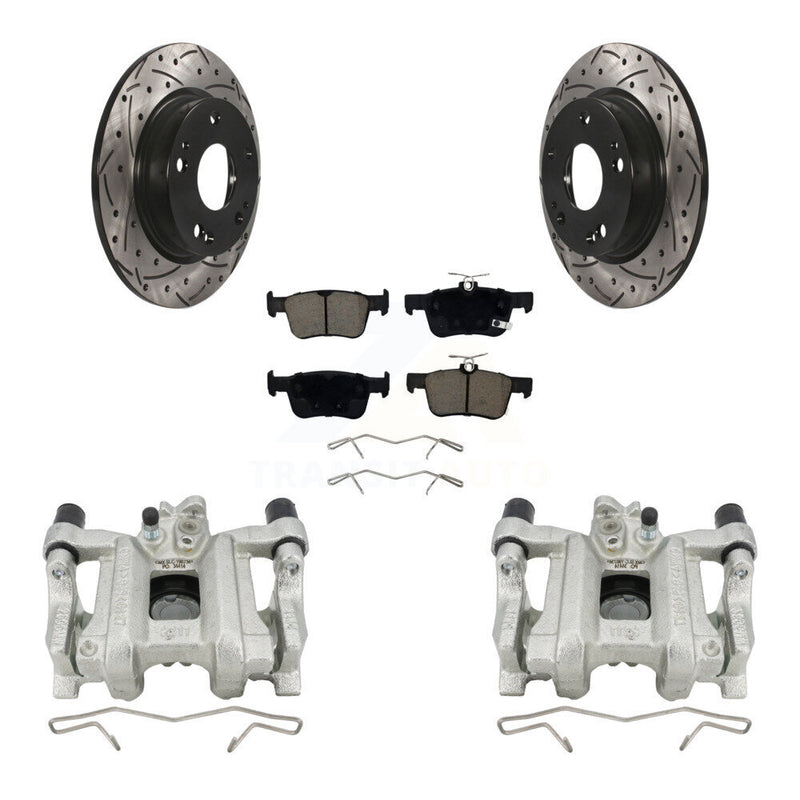 Transit Auto KCD-100467C Disc Brake Kit for 2019-2022 Honda Civic, Honda Insight - Rear product image