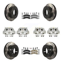 Transit Auto KCD-100467N Disc Brake Kit for 2011-2019 Chevrolet Suburban 3500 HD, Chevrolet Silverado 2500 HD, Chevrolet Silverado 3500 HD & more - Front and Rear product image