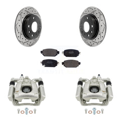 Transit Auto KCD-100467P Disc Brake Kit for 2017-2018 Mazda 3, Mazda 3 Sport - Rear product image