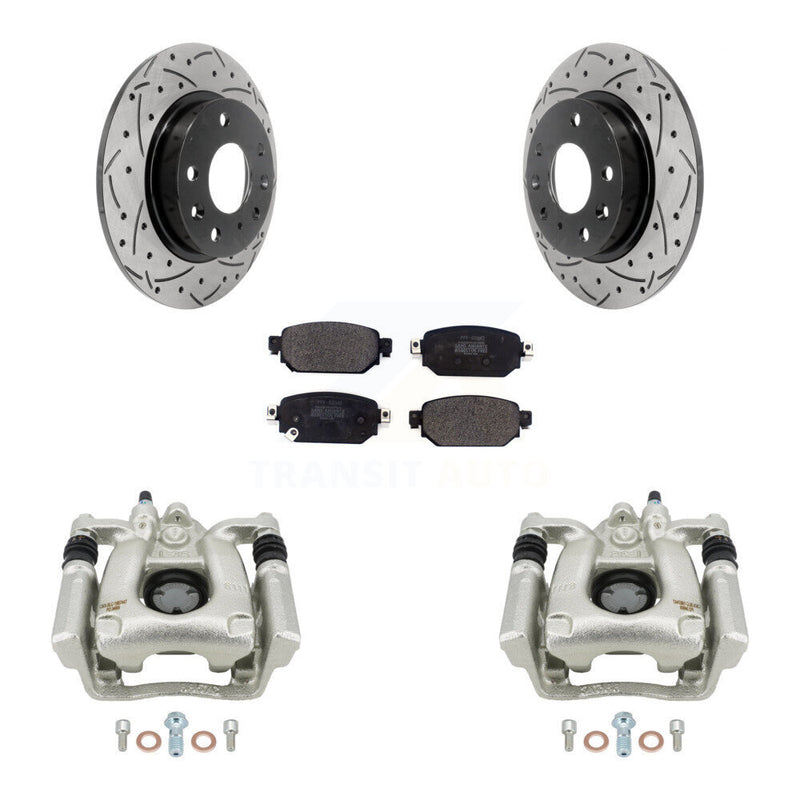 Transit Auto KCD-100467P Disc Brake Kit for 2017-2018 Mazda 3, Mazda 3 Sport - Rear product image