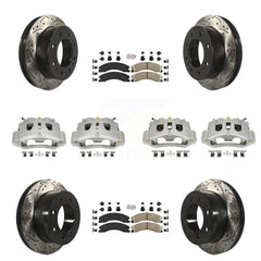 Transit Auto KCD-100468N Disc Brake Kit for 2011-2019 Chevrolet Suburban 3500 HD, Chevrolet Silverado 2500 HD, Chevrolet Silverado 3500 HD & more - Front and Rear product image