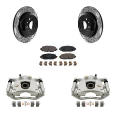 Transit Auto KCD-100468T Disc Brake Kit for 2018-2020 Jeep Wrangler - Rear product image