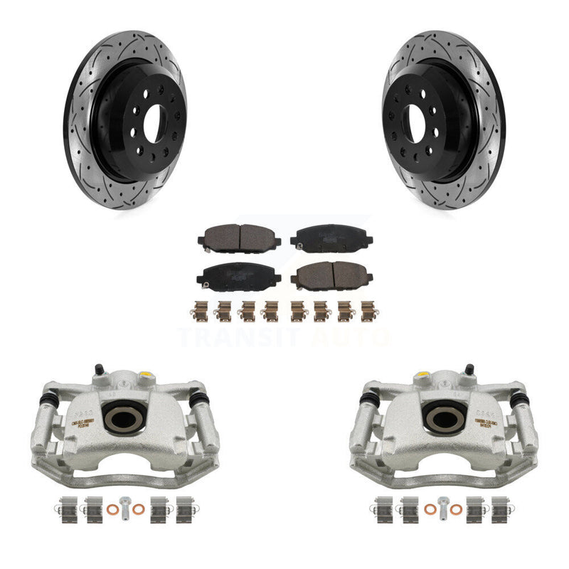 Transit Auto KCD-100468T Disc Brake Kit for 2018-2020 Jeep Wrangler - Rear product image