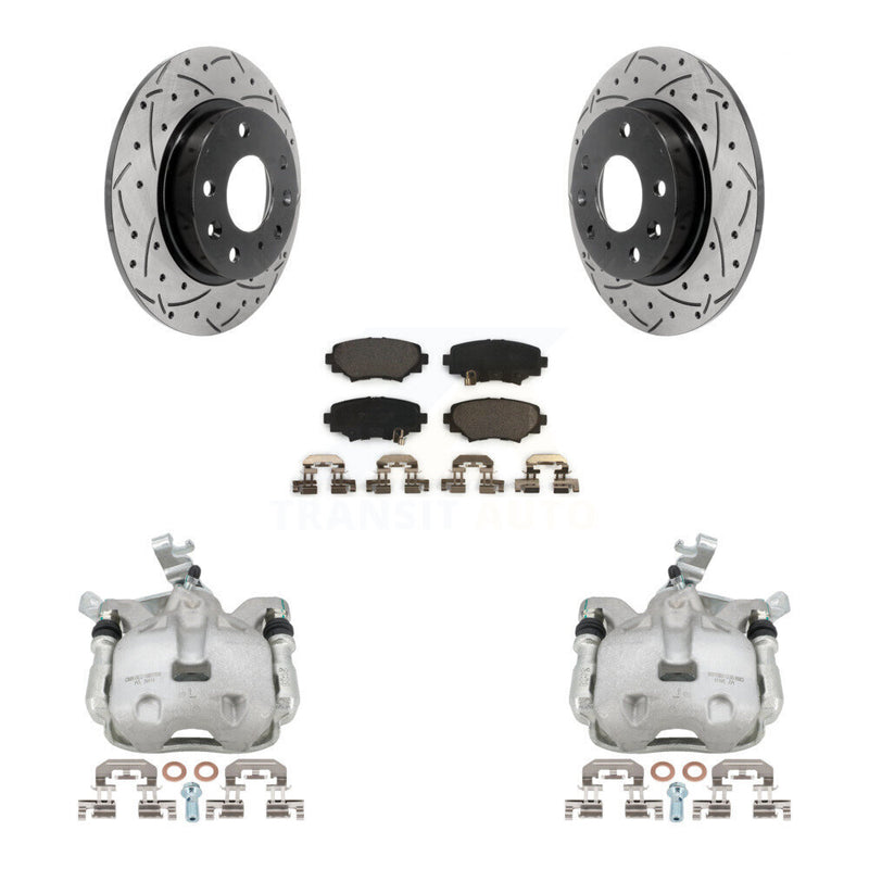Transit Auto KCD-100469T Disc Brake Kit for 2014-2016 Mazda 3, Mazda 3 Sport - Rear product image