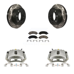 Transit Auto KCD-100470C Disc Brake Kit for 2007-2014 Chevrolet Express 3500, GMC Savana 3500, Chevrolet Express 2500 & more - Rear product image