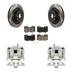 Transit Auto KCD-100470P Disc Brake Kit for 2010-2013 INFINITI G37 - Rear product image