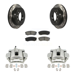 Transit Auto KCD-100470S Disc Brake Kit for 2010-2022 Lexus GX460, Toyota 4Runner - Rear product image