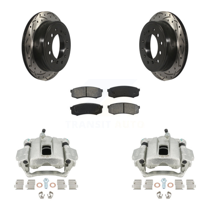 Transit Auto KCD-100470S Disc Brake Kit for 2010-2022 Lexus GX460, Toyota 4Runner - Rear product image