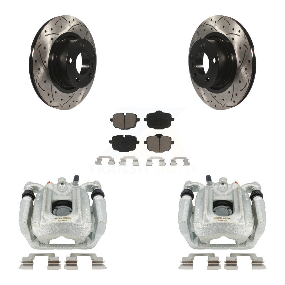 Transit Auto KCD-100471C Disc Brake Kit for 2012 BMW X3 - Rear product image