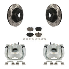 Transit Auto KCD-100471C Disc Brake Kit for 2012 BMW X3 - Rear product image