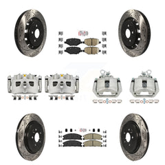 Transit Auto KCD-100471N Disc Brake Kit for 2013-2019 Ford Taurus, Ford Explorer, Ford Special Service Police Sedan & more - Front and Rear product image