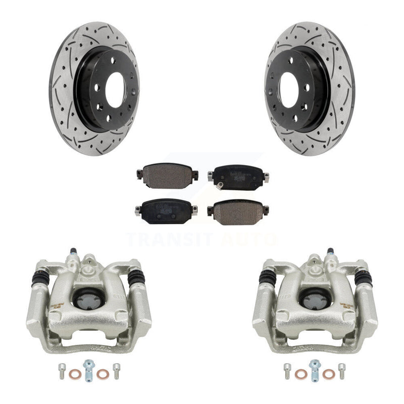 Transit Auto KCD-100471T Disc Brake Kit for 2017-2018 Mazda 3, Mazda 3 Sport - Rear product image