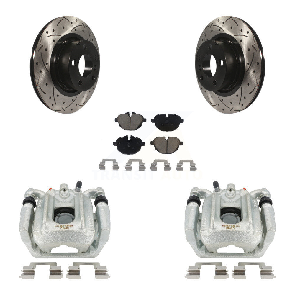 Transit Auto KCD-100472C Disc Brake Kit for 2011-2018 BMW X4, BMW X3 - Rear product image