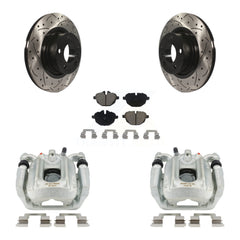 Transit Auto KCD-100472C Disc Brake Kit for 2011-2018 BMW X4, BMW X3 - Rear product image
