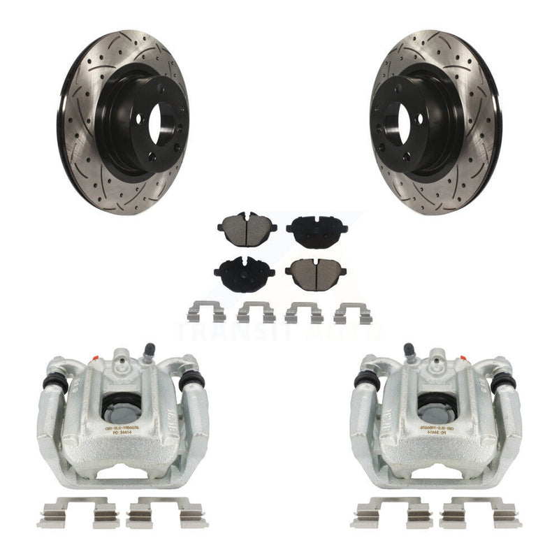 Transit Auto KCD-100472C Disc Brake Kit for 2011-2018 BMW X4, BMW X3 - Rear product image